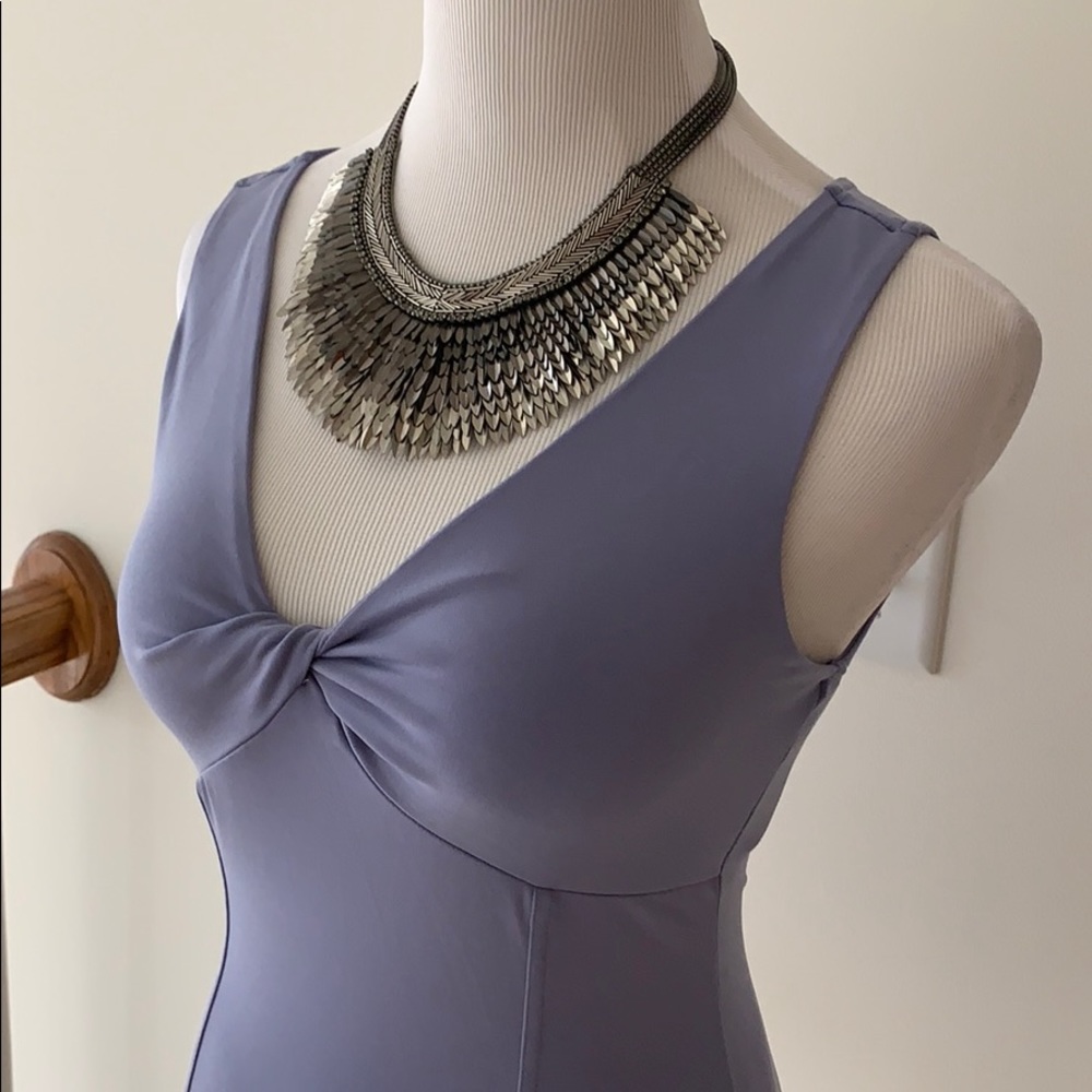 Express purple periwinkle tank top petite